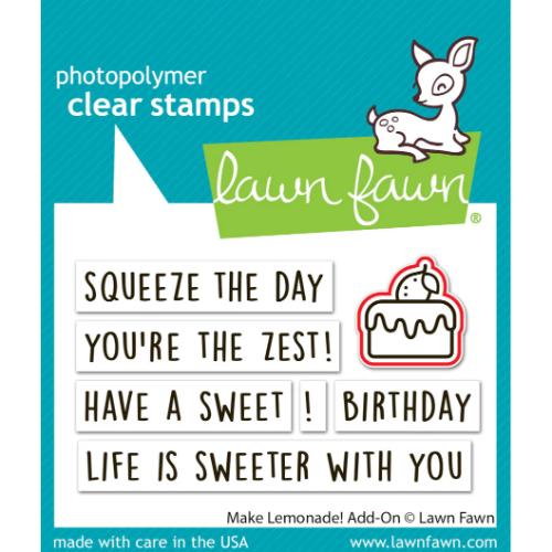 Lawn Fawn - Lawn Cuts - Make Lemonade! Add-On Dies
