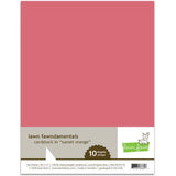 Lawn Fawn - Cardstock - Sunset Orange