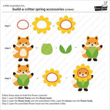 Lawn Fawn - Lawn Cuts - Build-A-Critter Spring Accessories Dies