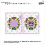 Lawn Fawn - Magic Iris Butterfly Wreath Add-On Dies
