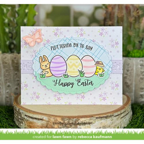 Lawn Fawn - Folksy Sprig Border Die