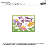Lawn Fawn - Scripty Thinking of You Die