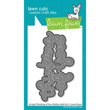 Lawn Fawn - Scripty Thinking of You Outline Add-On Die