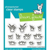 Lawn Fawn - Stamps - All the Grasses