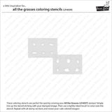 Lawn Fawn - Lawn Clippings - All the Grasses Coloring Stencils