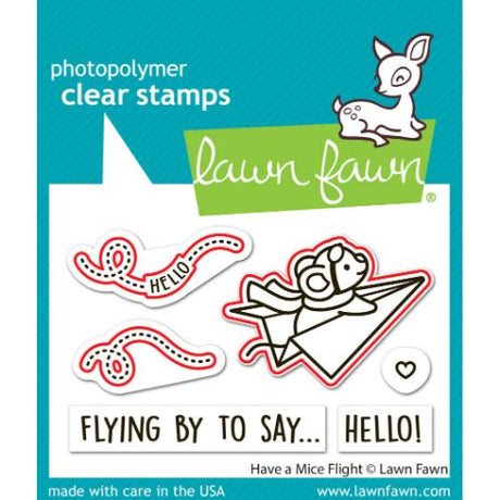 Lawn Fawn - Lawn Cuts - Have a Mice Flight Dies