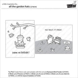 Lawn Fawn - Stamps - All the Garden Hats