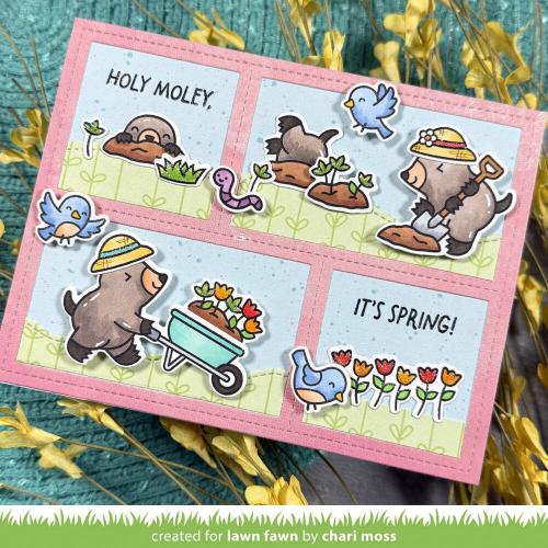 Lawn Fawn - Stamps - All the Garden Hats