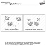 Lawn Fawn - Stamps - I Like Big Butterflies