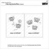 Lawn Fawn - Stamps - I Like Big Butterflies