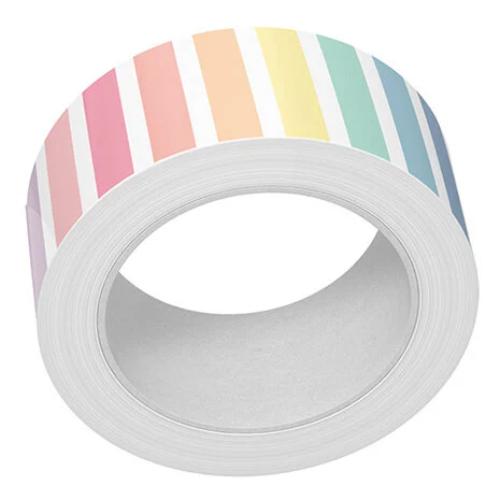 Lawn Fawn - Washi Tape - Vertical Pastel Rainbow Stripes