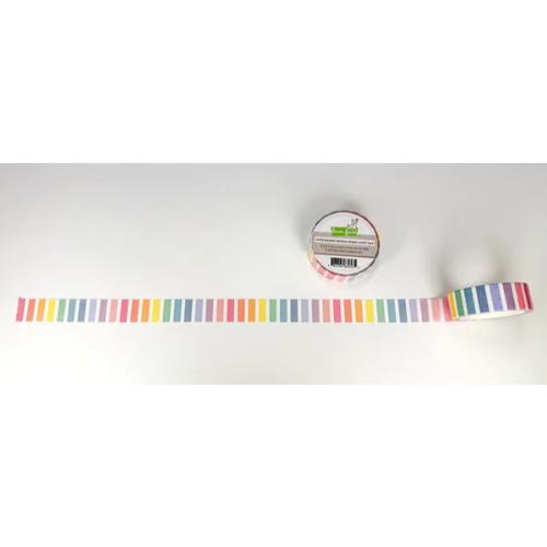 Lawn Fawn - Washi Tape - Vertical Pastel Rainbow Stripes