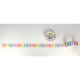 Lawn Fawn - Washi Tape - Vertical Pastel Rainbow Stripes