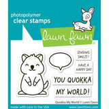 Lawn Fawn - Stamps - Quokka My World