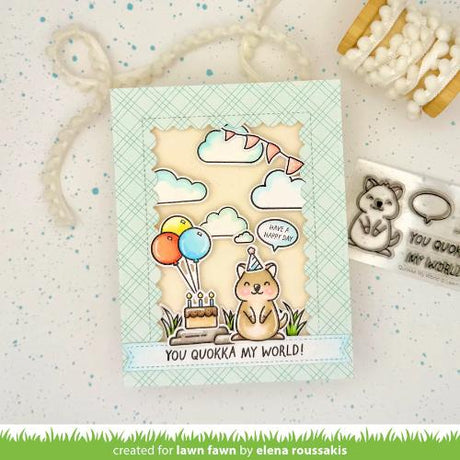 Lawn Fawn - Stamps - Quokka My World