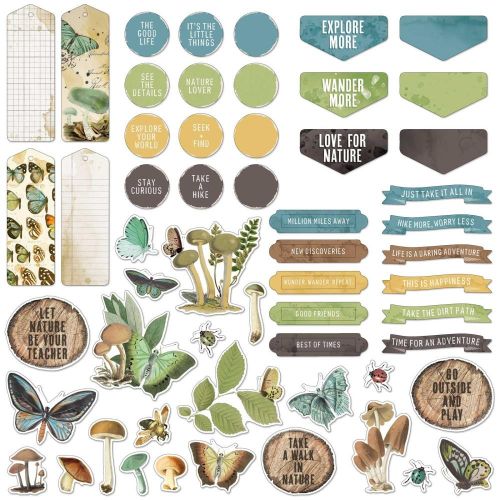 49 And Market Nature Study Chipboard Set