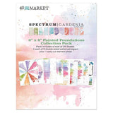 49 & Market Collection Pack 6"X8" Spectrum Gardenia Painted Foundations