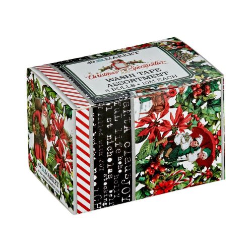 49 And Market Washi Tape Set 3/Pkg Christmas Spectacular 2023