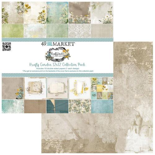 49 And Market Collection Pack 12"X12" Krafty Garden - Postage as per Actual