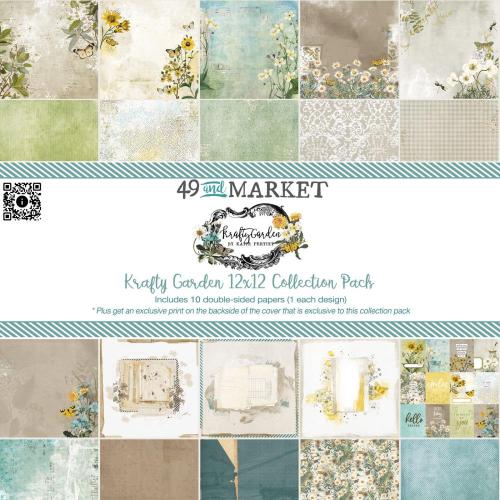 49 And Market Collection Pack 12"X12" Krafty Garden - Postage as per Actual