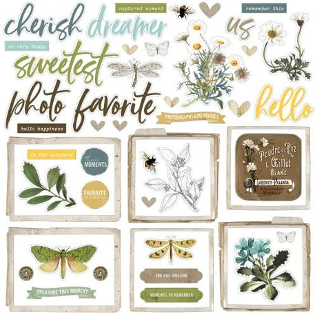 49 And Market Collection Bundle With Custom Chipboard Krafty Garden - Postage as per Actual