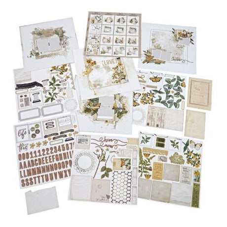 49 And Market Page Kit Krafty Garden - Postage as per Actual