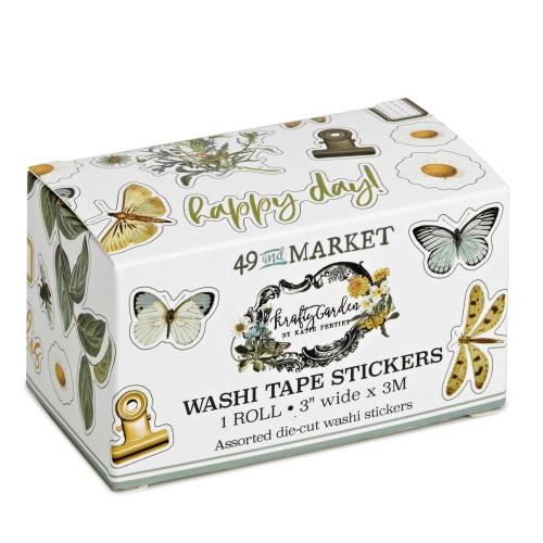 49 And Market Washi Sticker Roll, Krafty Garden