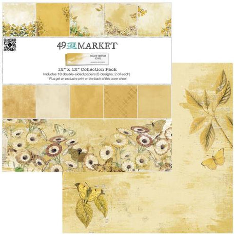 49 And Market Collection Pack 12"X12" Color Swatch: Ochre - Postage as per Actual