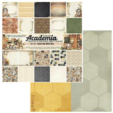 49 And Market Collection Pack 12"X12" Academia - Postage as per Actual