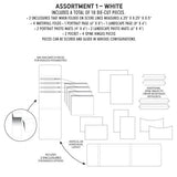 49 And Market Create-An-Album Foundation Inserts Assort 1 White