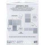 49 And Market Create-An-Album Foundation Inserts Assort 2 White