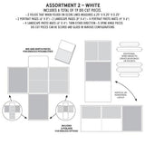 49 And Market Create-An-Album Foundation Inserts Assort 2 White