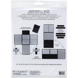49 And Market Create-An-Album Foundation Inserts Assort 2 Black
