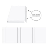 49 And Market Create-An-Album Triple Flip Album Base White - Postage as per Actual