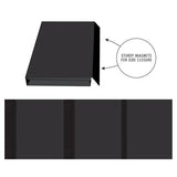 49 And Market Create-An-Album Triple Flip Album Base Black - Postage as per Actual