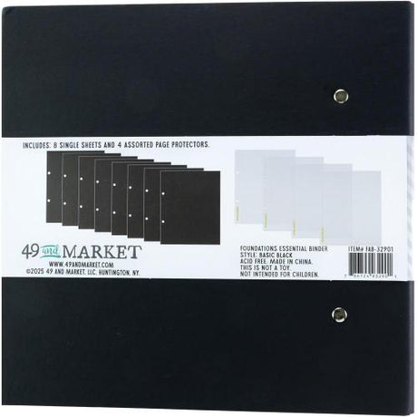 49 And Market Foundations Binder Black - Postage as per Actual