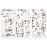 49 And Market Rub-On Transfer Set 6"X12" Echoes Of Time - Postage as per Actual