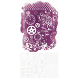 49 And Market Rub-On Transfer Set 6"X12" Irresistible Times, Echoes Of Time - Postage as per Actual