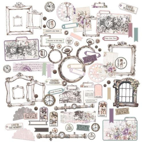 49 And Marketing Die-Cuts Elements, Echoes Of Time