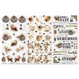 49 And Market Blendable Rub-On Transfer Set 6"X12" Nostalgic Memories - Postage as per Actual