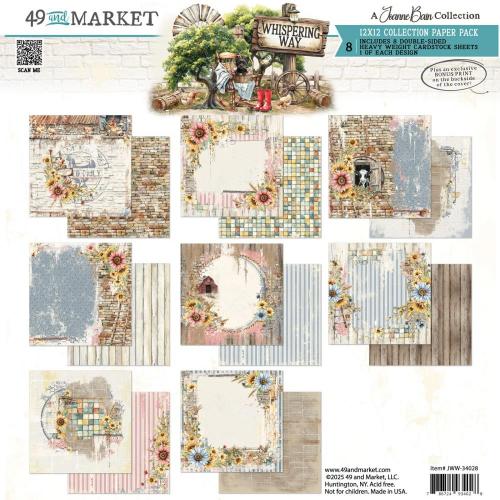 49 And Market Collection Pack 12"X12" Whispering Way - Postage as per Actual