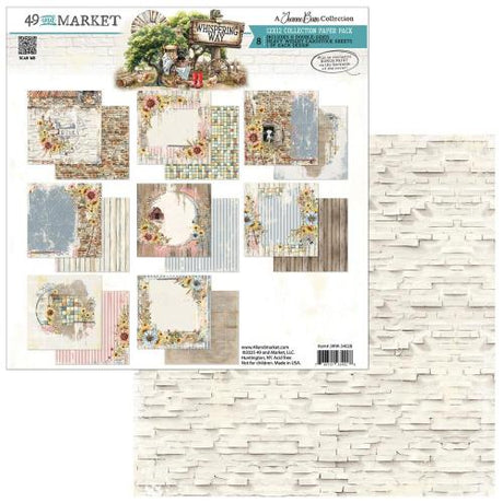 49 And Market Collection Pack 12"X12" Whispering Way - Postage as per Actual