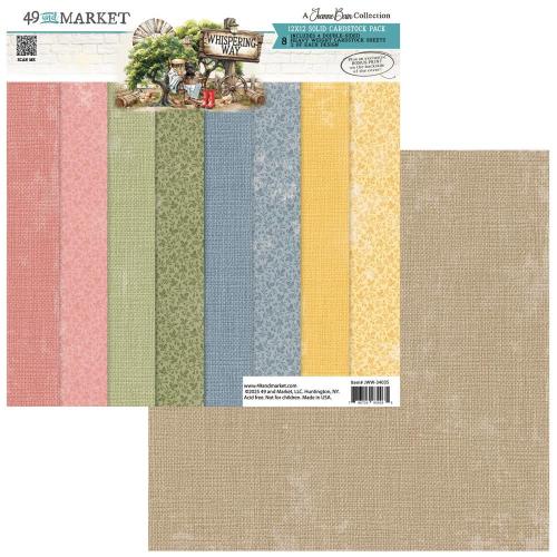 49 And Market Solid Collection Pack 12"X12" Whispering Way - Postage as per Actual