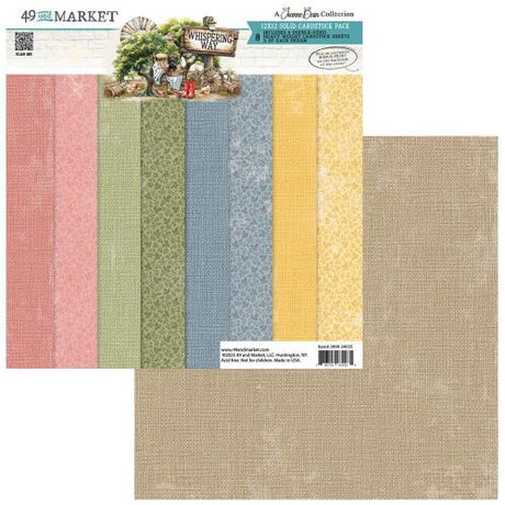 49 And Market Solid Collection Pack 12"X12" Whispering Way - Postage as per Actual