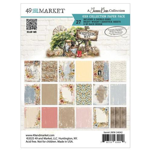 49 And Market Collection Pack 6"X8" Whispering Way