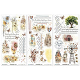 49 And Market Blendable Rub-On Transfer Set 6"X12" Whispering Way - Postage as per Actual