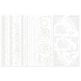 49 And Market Rub-On Transfer Set-Edges, Irresistible
