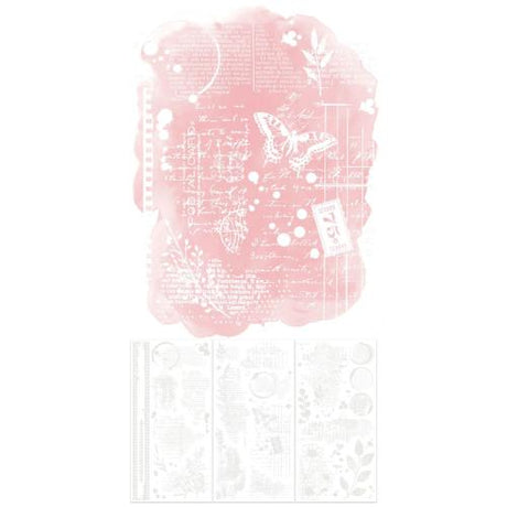 49 And Market Rub-On Transfer Set-Layers, Irresistible