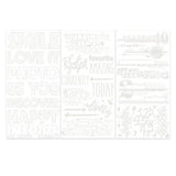 49 And Market Rub-On Transfer Set-Words, Irresistible