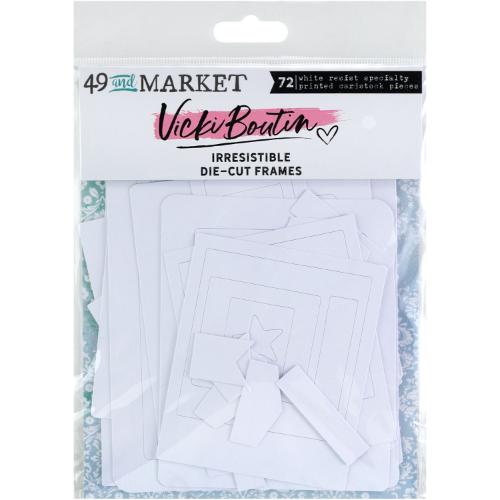 49 And Market Die-Cuts-Frames, Irresistible